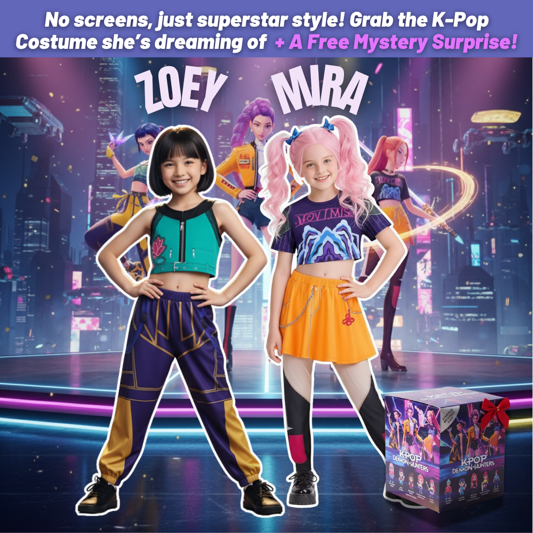 K-Pop Superstar Outfit + FREE Surprise Gift Box!
