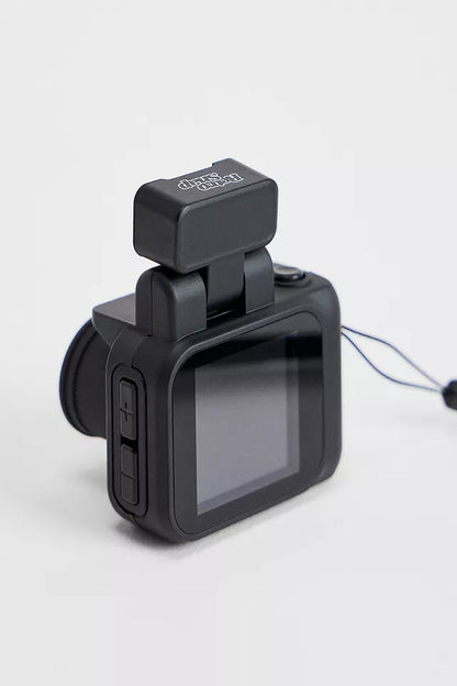 RetroSnap® – Mini Appareil Photo Numérique au Style Rétro + Carte Mémoire 32 Go OFFERTE, Crochet Mousqueton & Batterie Amovible (Autonomie Supplémentaire de 180 min)