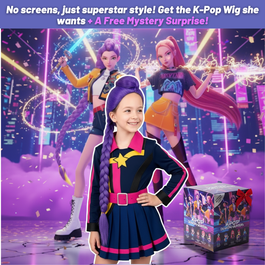 K-Pop Superstar Hair™ + FREE Surprise Gift Box!