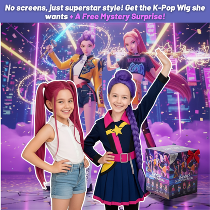 K-Pop Superstar Hair™ + FREE Surprise Gift Box!