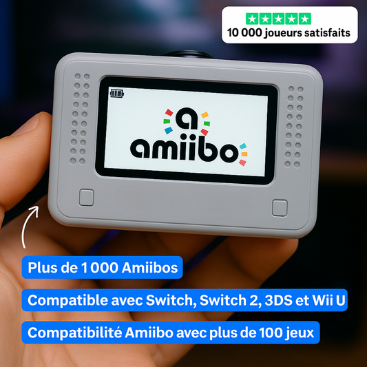 AmiiboCloud – Accès instantané à plus de 1 000 Amiibos dans un appareil compact