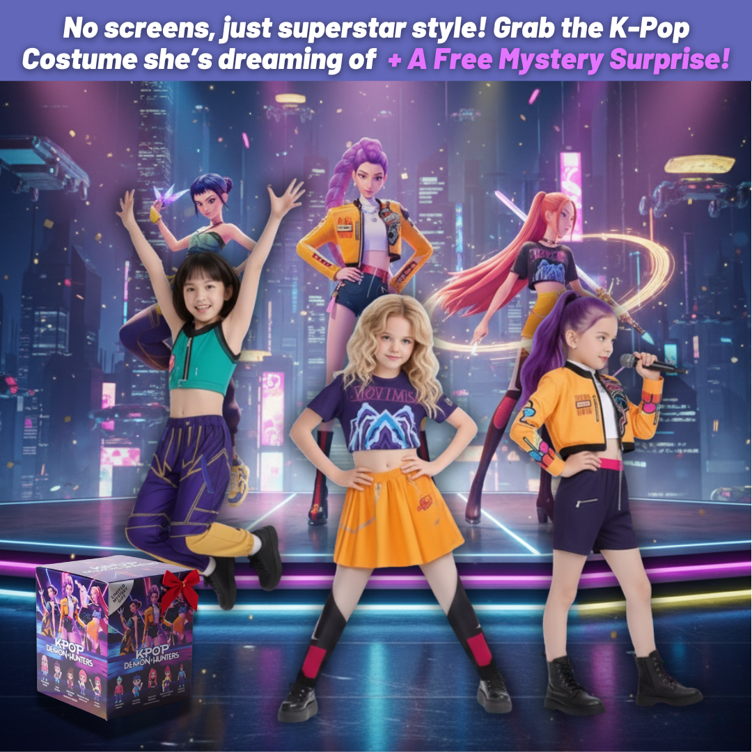 K-Pop Superstar Outfit + FREE Surprise Gift Box!