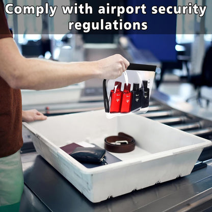 4x ClearBags™ – TSA Approved Carry-On Liquid Bags