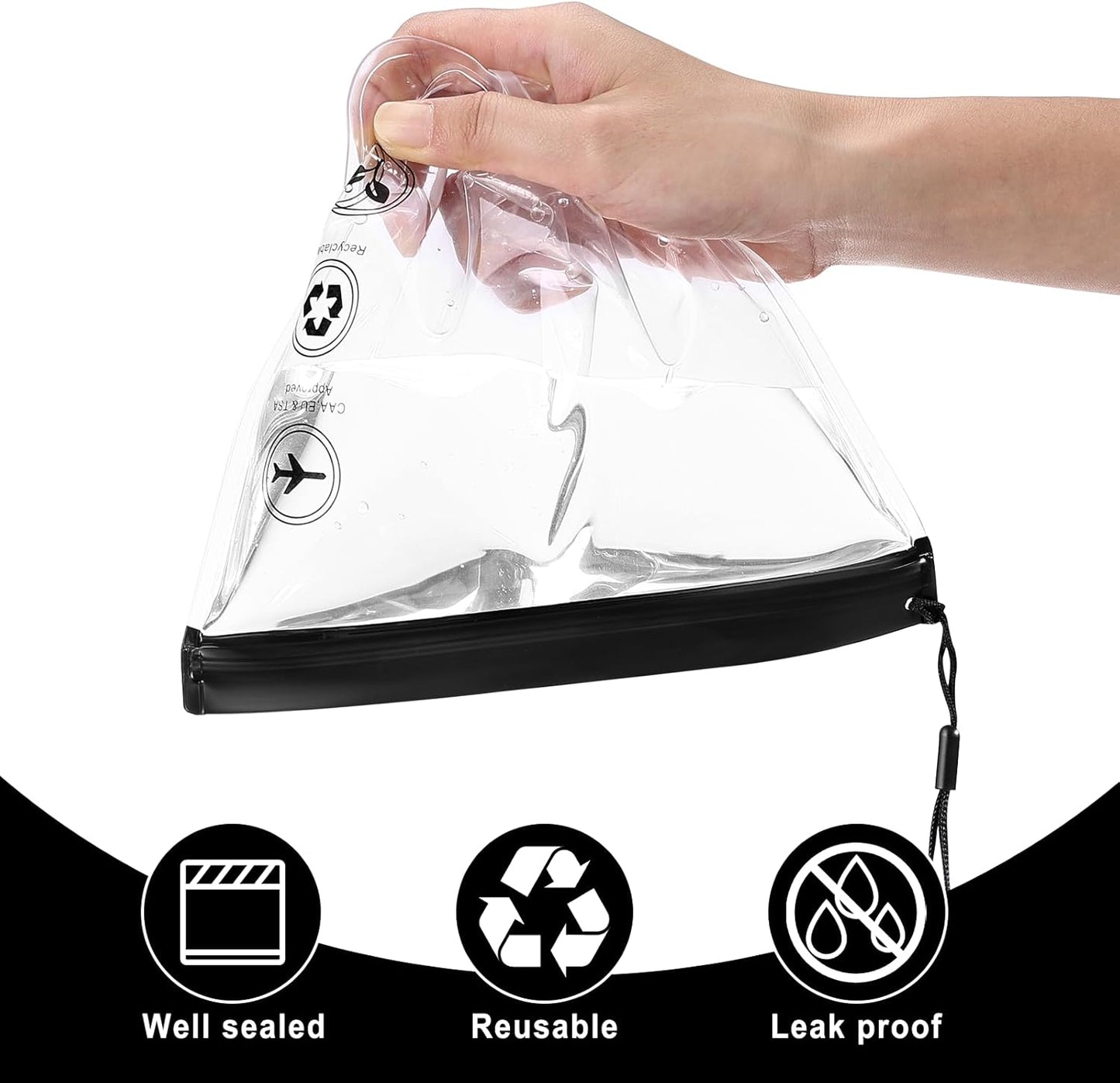 4x ClearBags™ – TSA Approved Carry-On Liquid Bags