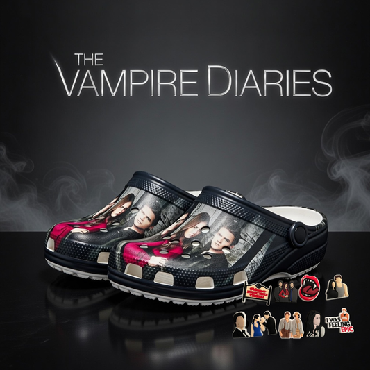 Vampire Diaries Crocs™ + FREE Vampire Diaries Themed Charms