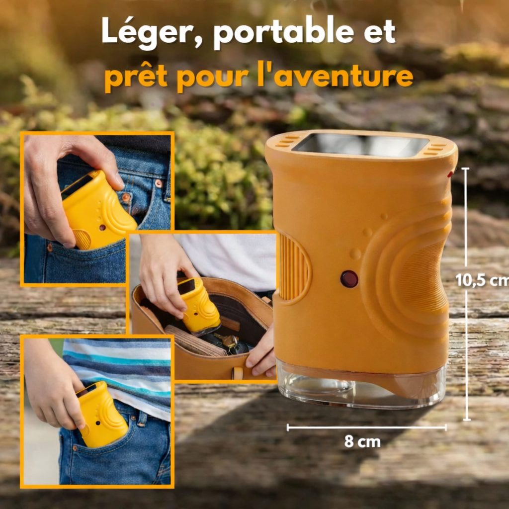 MiniExplorateur™ Microscope Découverte 4K