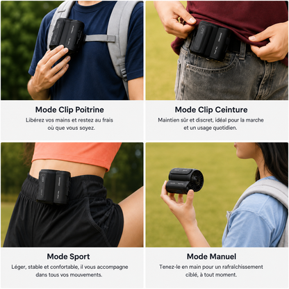 Climora CoolClip™ — La fraîcheur toujours à portée.