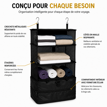 Voyagéo™ Organisateur de Valise