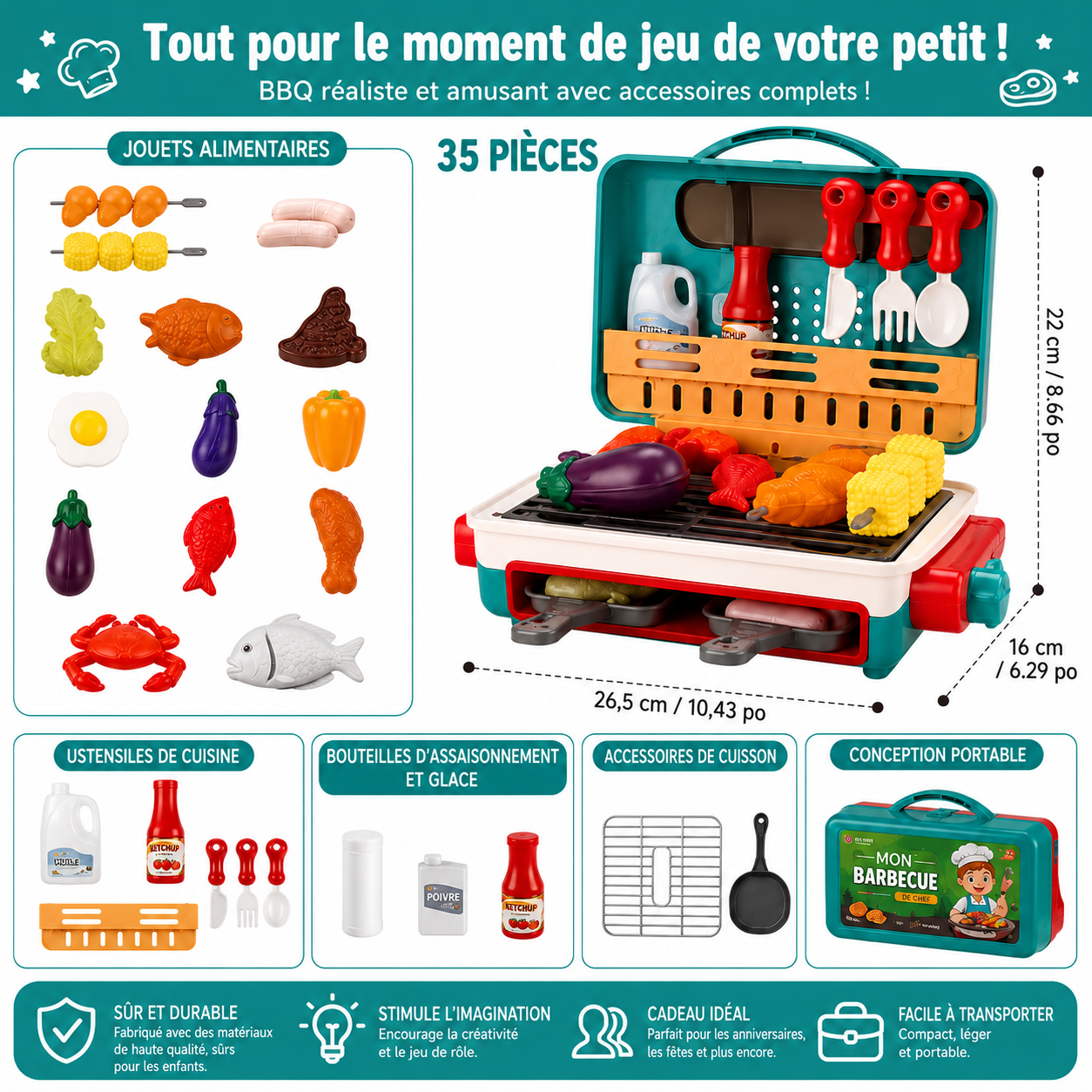 Grillou™ Barbecue des Enfants
