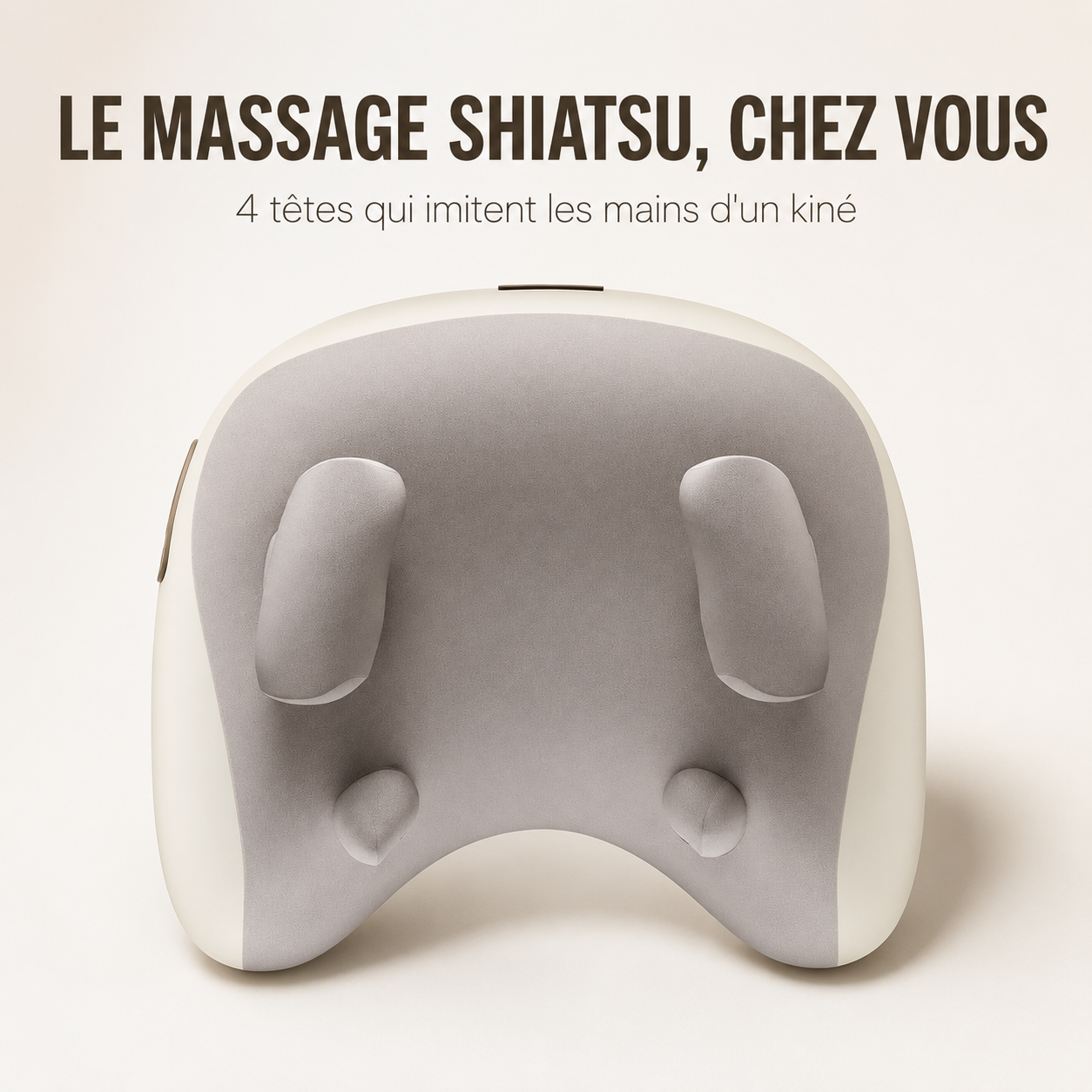 NuqueZen™ – Masseur Cou & Épaules Chauffant Sans Fil
