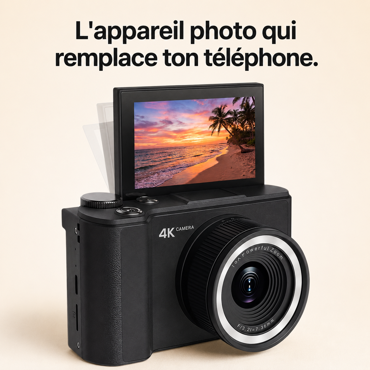 Nostalgik – Appareil photo 4K rétro