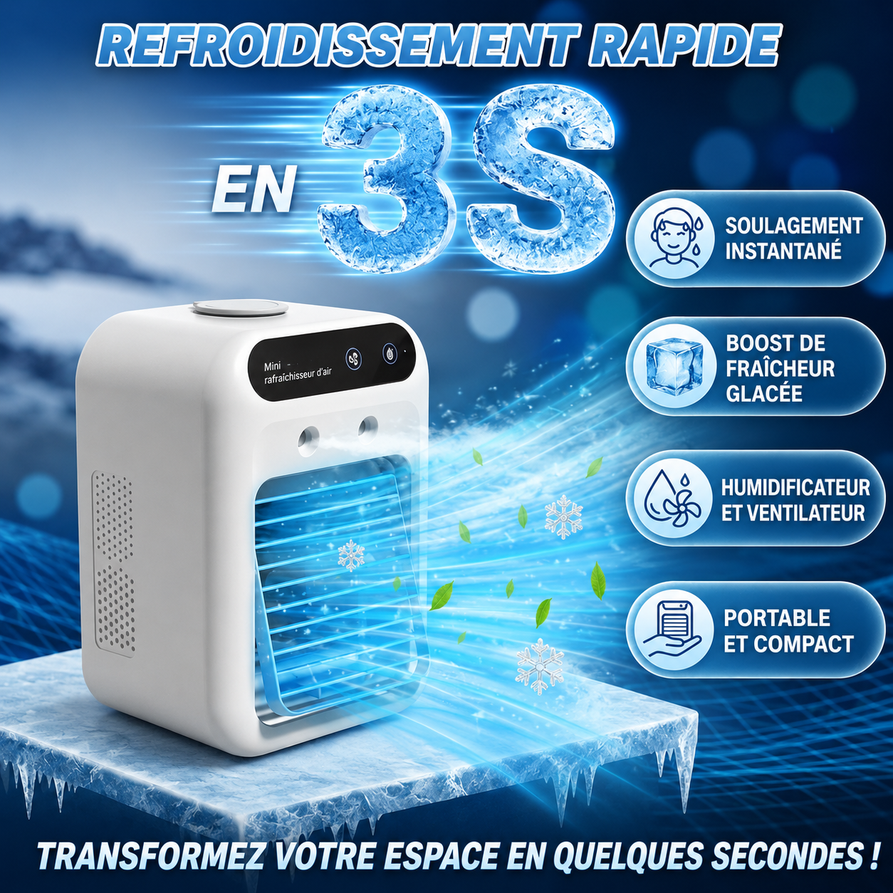 Climora™ Breeze — Un souffle de fraîcheur instantané.