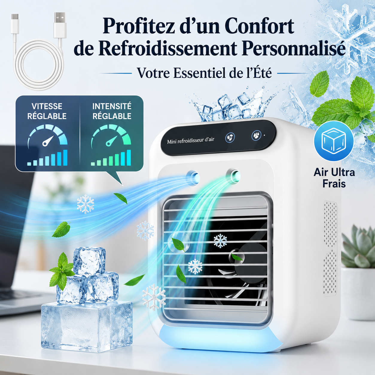 Climora™ Breeze — Un souffle de fraîcheur instantané.