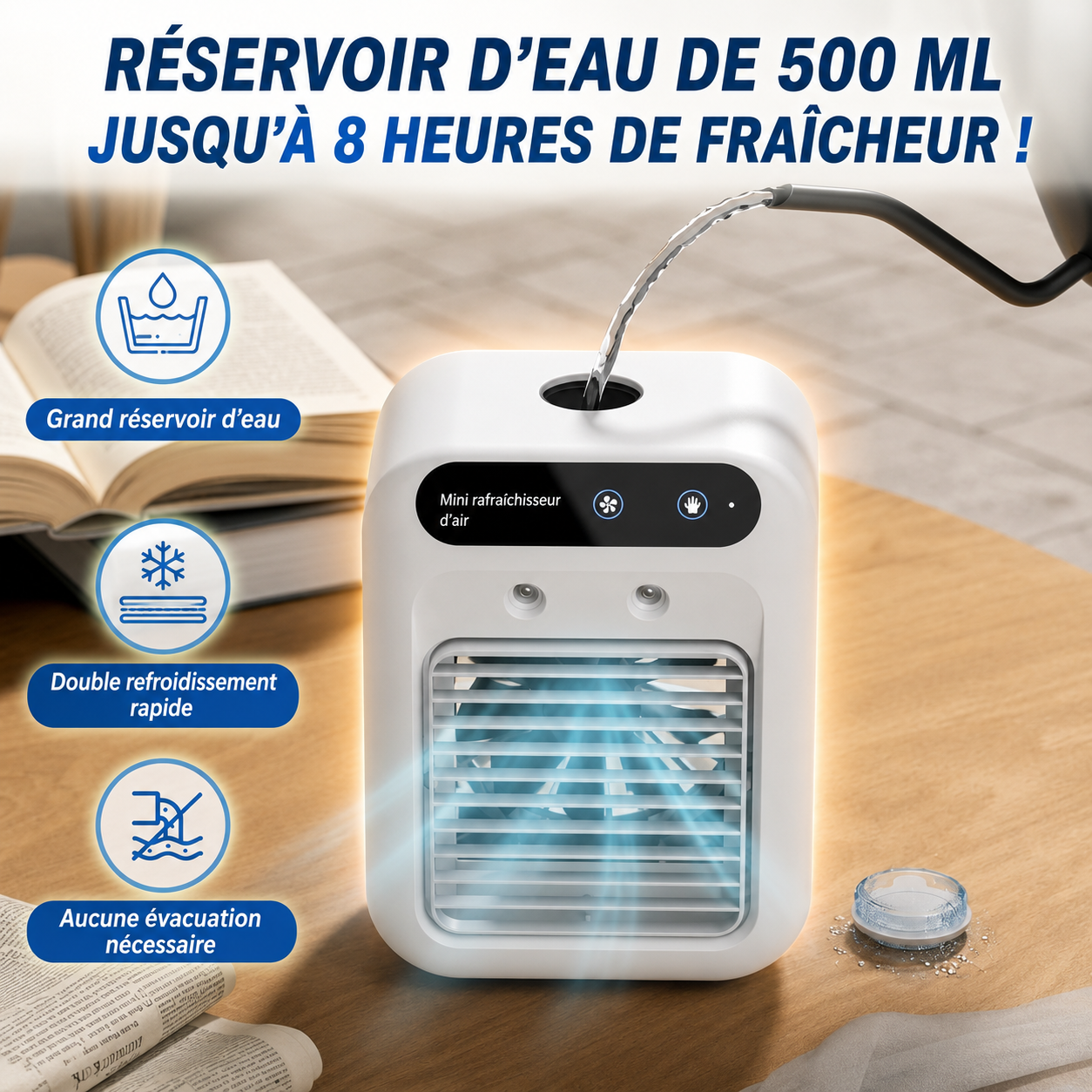 Climora™ Breeze — Un souffle de fraîcheur instantané.