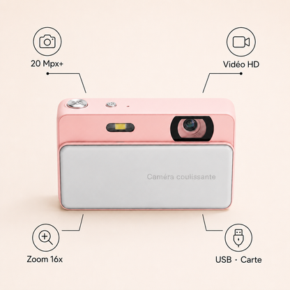 Vintra™ – L'appareil photo de poche qui remplace ton téléphone