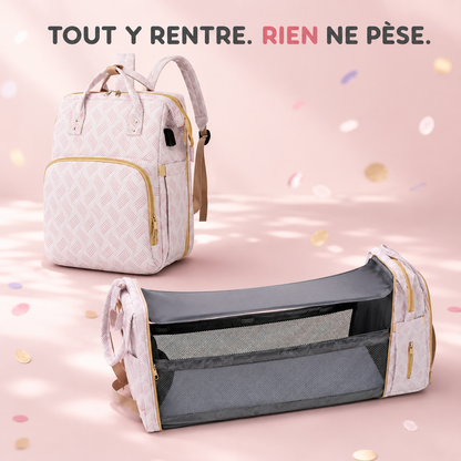 Nestora – Sac à Langer à Dos Premium