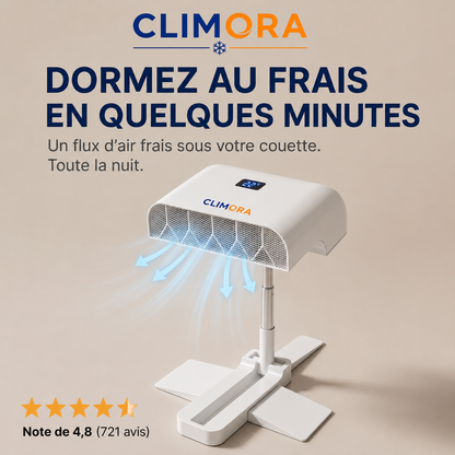 Climora™ Nuit — La fraîcheur essentielle pour mieux dormir.