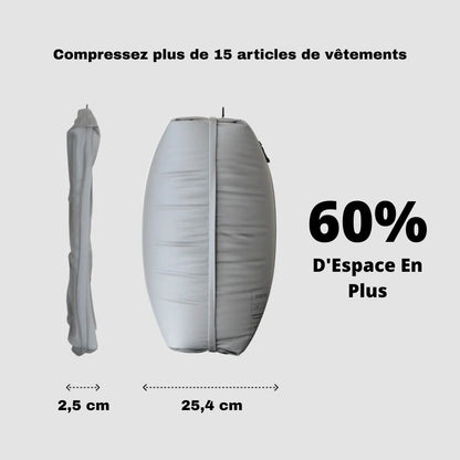 AirLess™ Kit Voyage – Sac Sous-Vide + Pompe OFFERTE