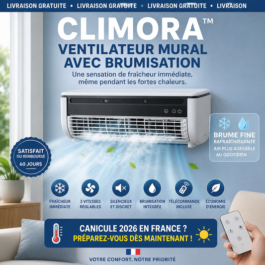 Climora BrumeGlace — La fraîcheur incontournable de cet été.