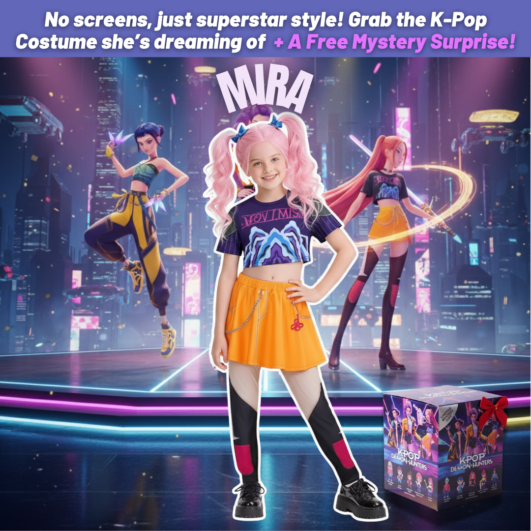 K-Pop Superstar Outfit + FREE Surprise Gift Box!