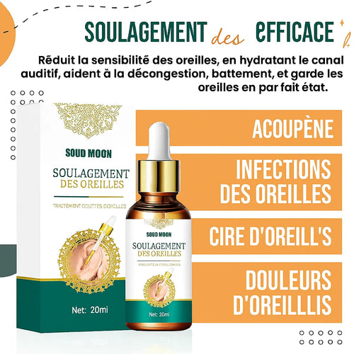 OtoRelief™ – Gouttes à action rapide pour des oreilles calmes et paisibles