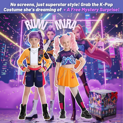 K-Pop Superstar Outfit + FREE Surprise Gift Box!