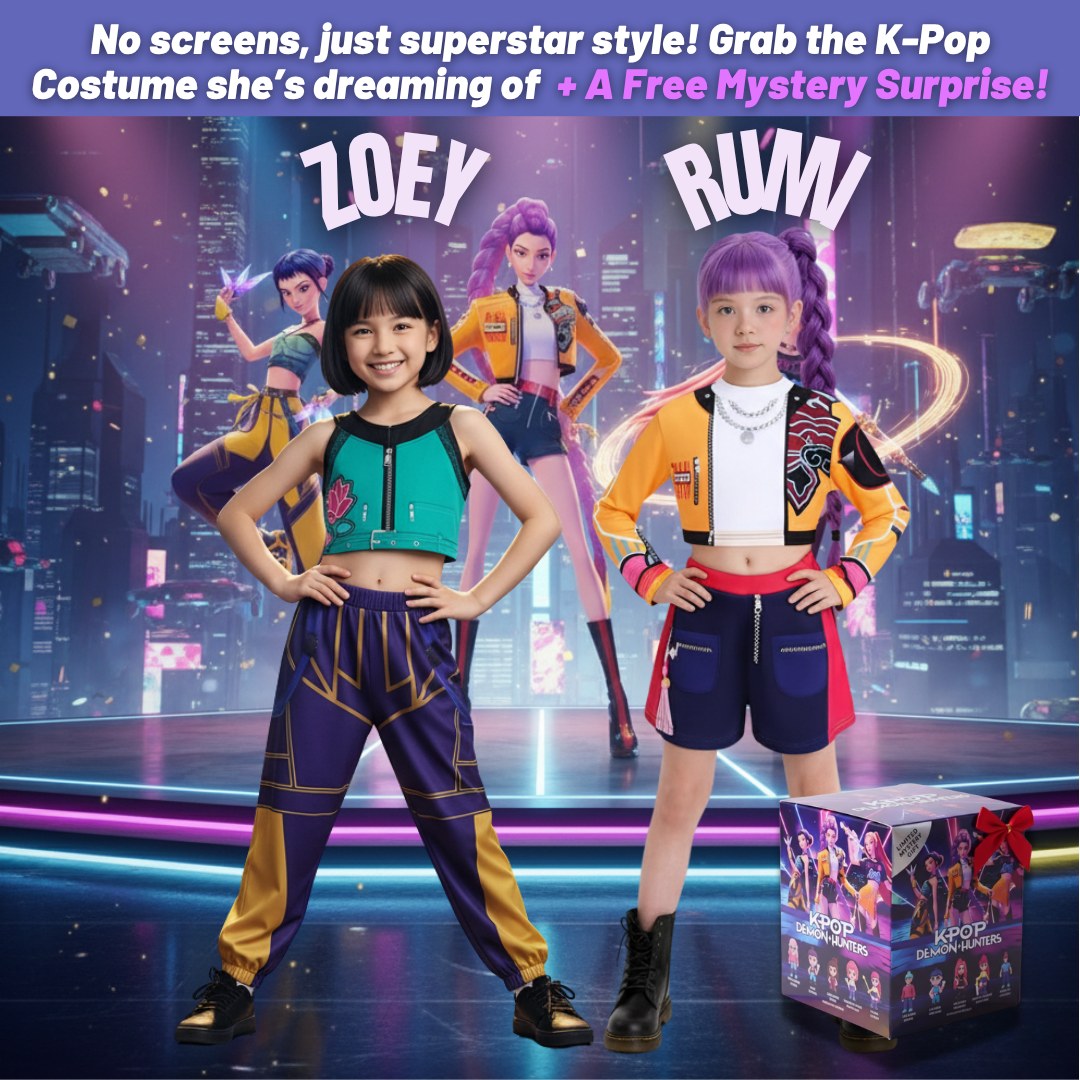 K-Pop Superstar Outfit + FREE Surprise Gift Box!