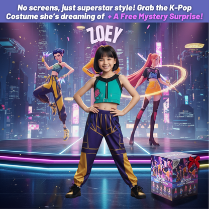 K-Pop Superstar Outfit + FREE Surprise Gift Box!