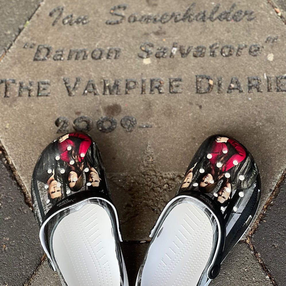 Vampire Diaries Crocs™ + FREE Vampire Diaries Themed Charms