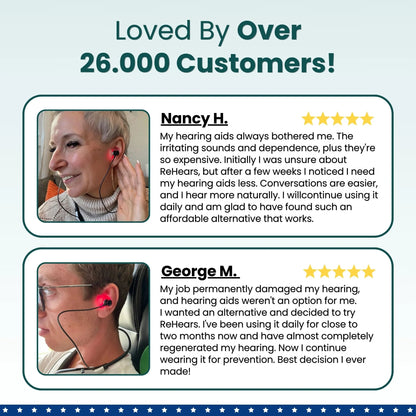 NeuroTone™ – Red Light Technology for Precise, Restored Hearing