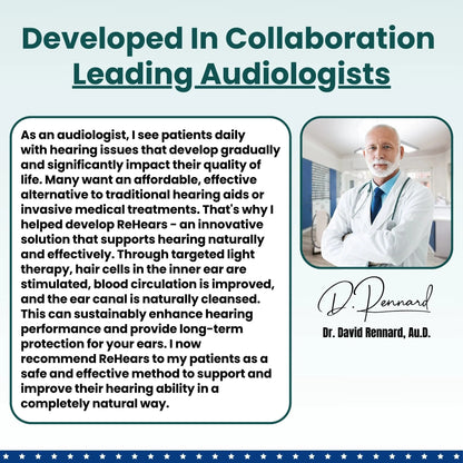 NeuroTone™ – Red Light Technology for Precise, Restored Hearing