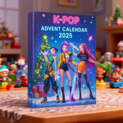 K-Pop Idol Squad Limited Edition 2025 Advent Calendar + FREE Surprise Gift Box!