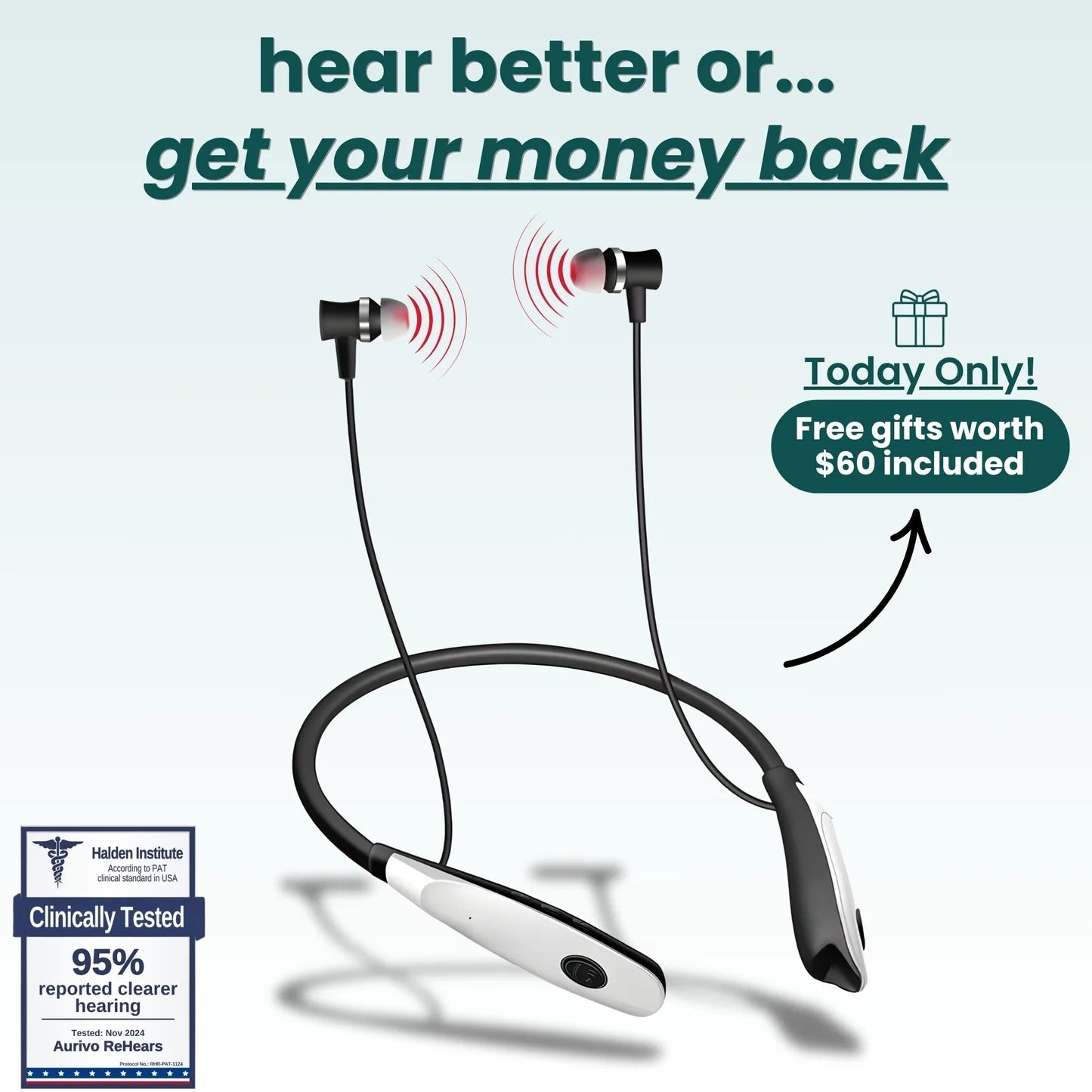 NeuroTone™ – Red Light Technology for Precise, Restored Hearing